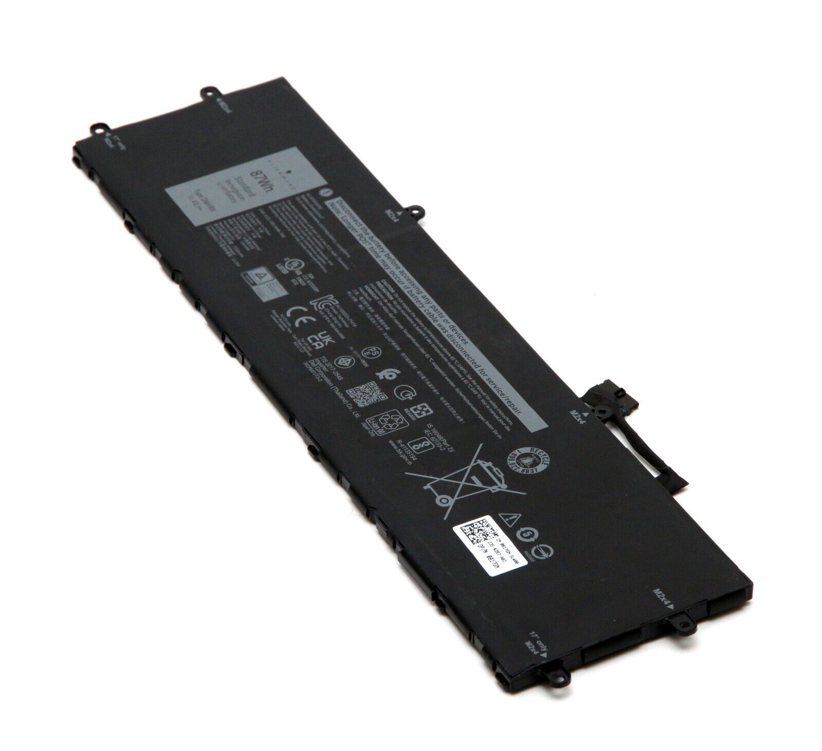 Pin laptop Dell Inspiron 16 7620 cảm ứng 2022 (2-in-1), Dell Alienware X15 R1, X15 R2, X17 R1, X17 R2, 817GN DWVRR 0NR6MH 0017GN (ZIN) – 6 CELL